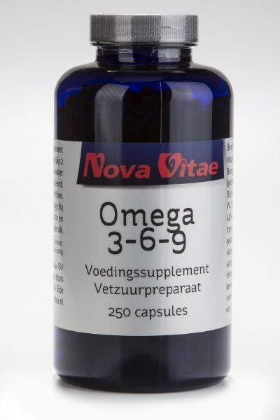 Nova Vitae Omega 3 6 9 1000 mg (250 Caps)
