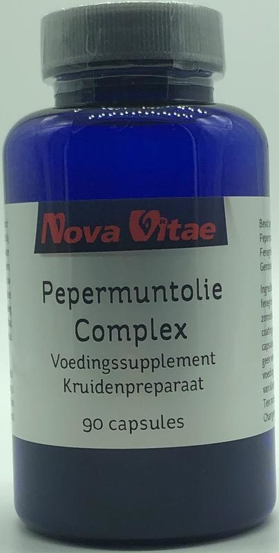 Nova Vitae Nova Vitae Pfefferminzöl-Komplex pur (90 Caps)