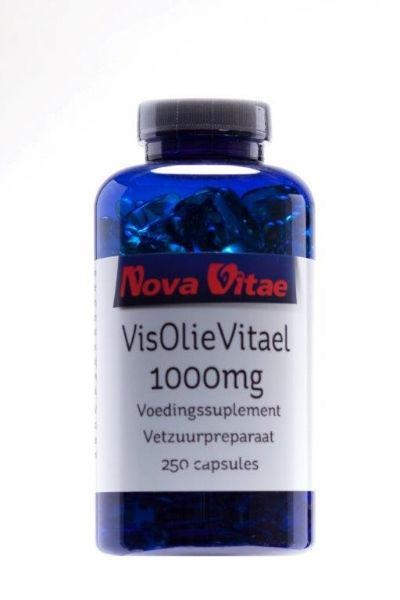 Nova Vitae Fischöl Vital 1000 mg (Lachsöl) (250 Caps)