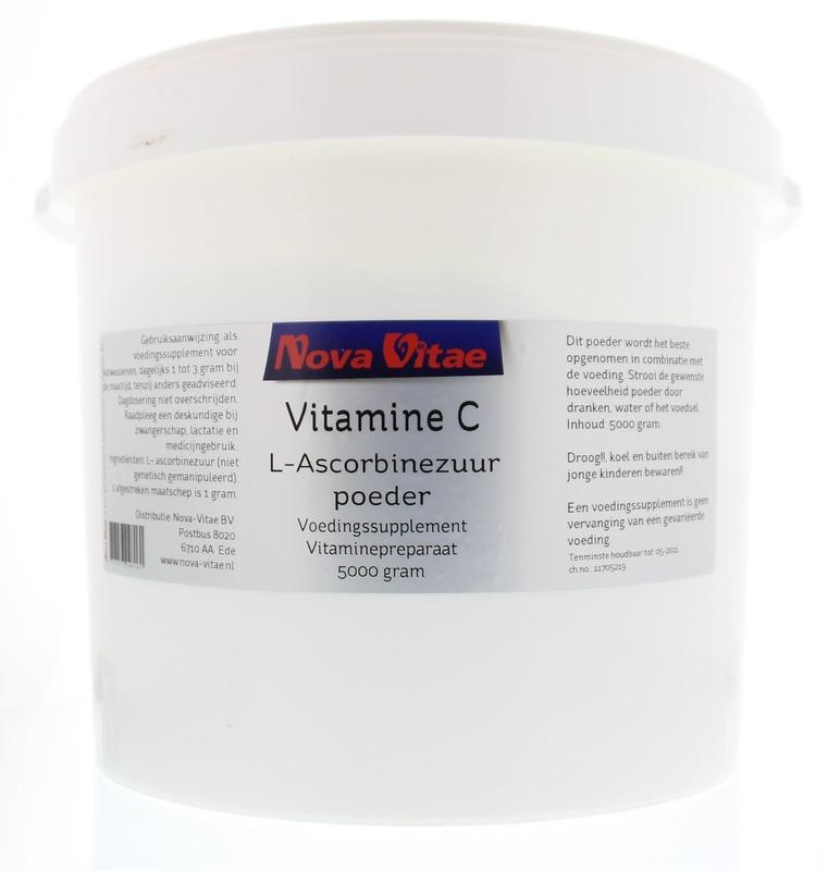 Nova Vitae Vitamin C Ascorbinsäure-Pulver (5 kg)