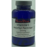 Nova Vitae Nova Vitae Vitamin C Ascorbylpalmitat 500 mg (100 vegetarische Kapseln)