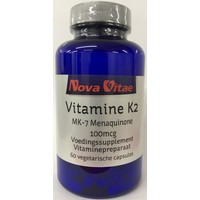 Nova Vitae Nova Vitae Vitamin K2 100 mcg Menachinon (60 vegetarische Kapseln)