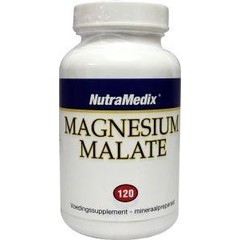 Nutramedix Magnesiummalat (120 Vegetarische Kapseln)