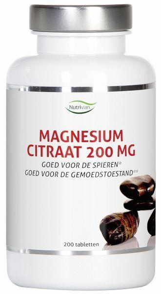 Nutrivian Nutrivian Magnesiumcitrat 200 mg (200 Tab)