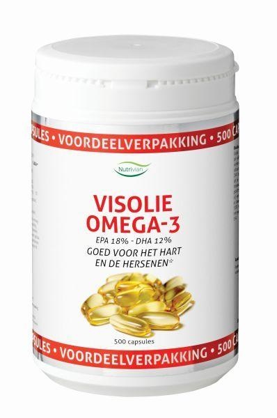 Nutrivian Fischöl Omega 3 EPA/DHA (500 Caps)