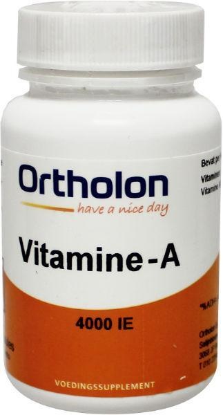 Ortholon Vitamin A 4000 IE (60 Caps)