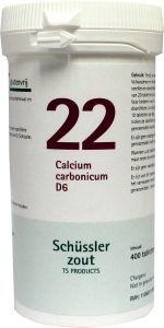 Pfluger Calcium carbonicum 22 D6 Schussler (400 Tab)