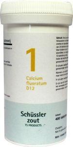 Pfluger Pfluger Calcium fluoratum 1 D12 Schussler (400 Tabletten)