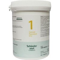 Pfluger Pfluger Calcium fluoratum 1 D12 Schussler (1000 Tabletten)