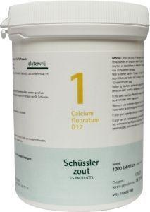 Pfluger Calcium fluoratum 1 D12 Schussler (1000 Tab)