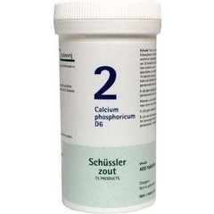 Pfluger Calcium phosphoricum 2 D6 Schussler (400 Tabletten)