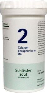 Pfluger Calcium phosphoricum 2 D6 Schussler (400 Tab)