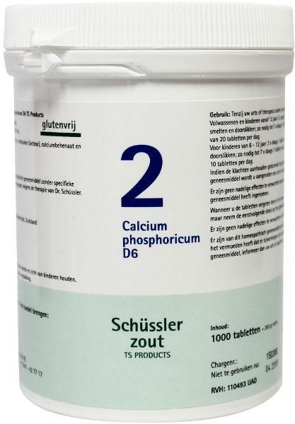 Pfluger Calcium phosphoricum 2 D6 Schussler (1000 Tab)
