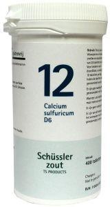 Pfluger Calcium sulfuricum 12 D6 Schussler (400 Tab)