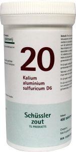 Pfluger Kaliumaluminium 20 D6 Schussler (400 Tab)