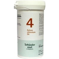Pfluger Pfluger Kaliumchloratum 4 D6 Schussler (400 Tabletten)