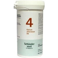 Pfluger Pfluger Kaliumchloratum 4 D6 Schussler (400 Tab)