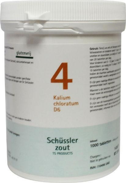 Pfluger Kaliumchloratum 4 D6 Schussler (1000 Tab)