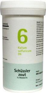 Pfluger Kalium sulfuricum 6 D6 Schussler (400 Tab)