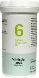 Pfluger Pfluger Kalium sulfuricum 6 D6 Schussler (400 Tabletten)