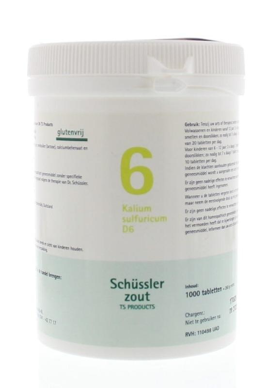 Pfluger Kalium sulfuricum 6 D6 Schussler (1000 Tab)