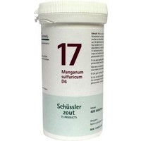 Pfluger Pfluger Manganum sulfuricum 17 D6 Schussler (400 Tabletten)