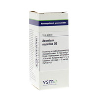 VSM VSM Aconitum napellus D3 (10 g)