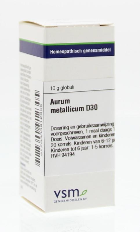 VSM VSM Goldmetallicum D30 (10 gr)