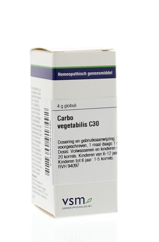 VSM VSM Carbo vegeTabilis C30 (4 g)