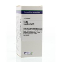 VSM VSM Carbo vegeTabilis D6 (200 Tab)