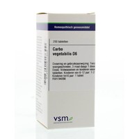 VSM VSM Carbo vegetabilis D6 (200 Tabletten)