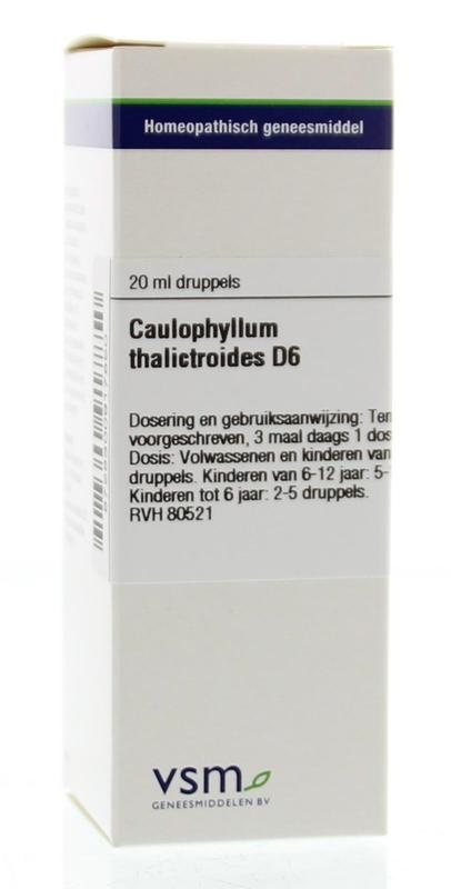 VSM VSM Caulophyllum thalictr D6 (20 Ml)