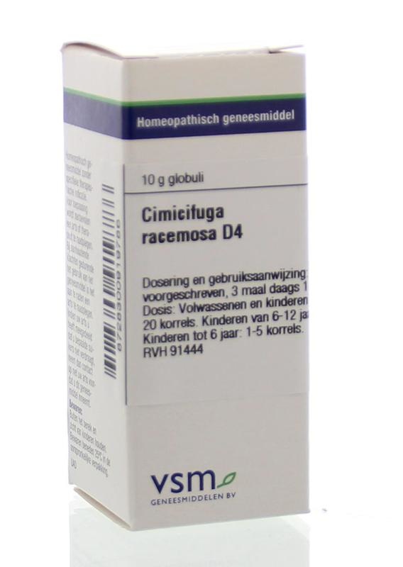 VSM VSM Cimicifuga racemosa D4 (10 gr)