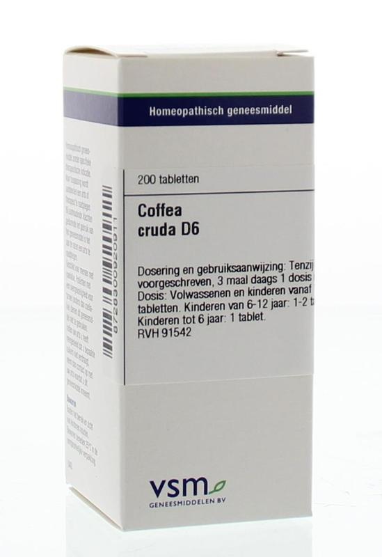 VSM VSM Coffea cruda D6 (200 Tab)