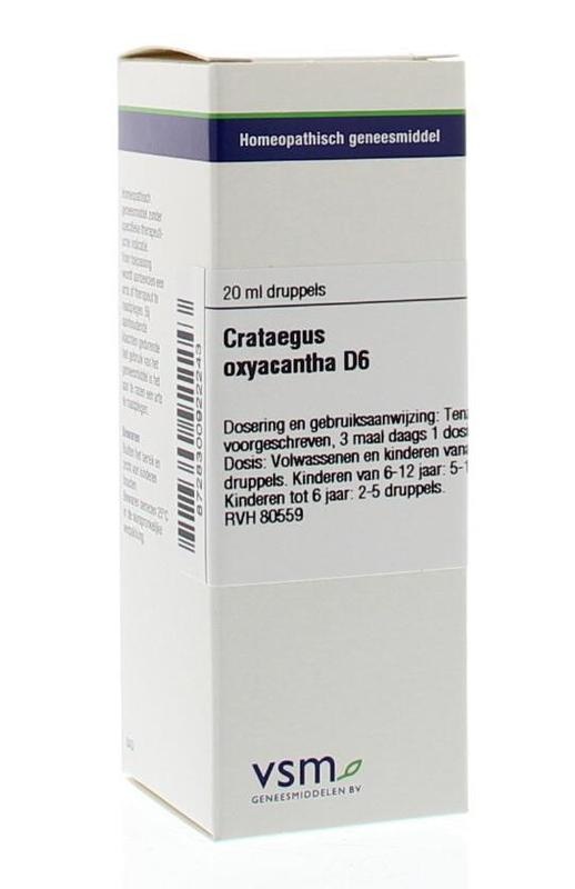 VSM VSM Crataegus oxyacantha D6 (20 Ml)