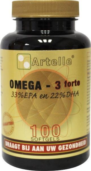 Artelle Artelle Omega 3 Forte 1000 mg (100 Soft Caps)