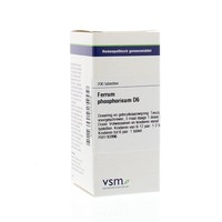 VSM VSM Ferrum phosphoricum D6 (200 Tab)