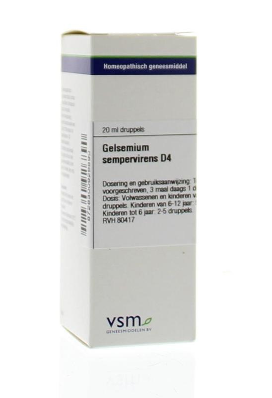 VSM VSM Gelsemium sempervirens D4 (20 Ml)