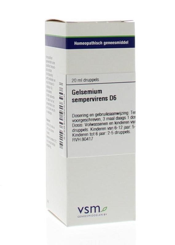 VSM VSM Gelsemium sempervirens D6 (20 Ml)