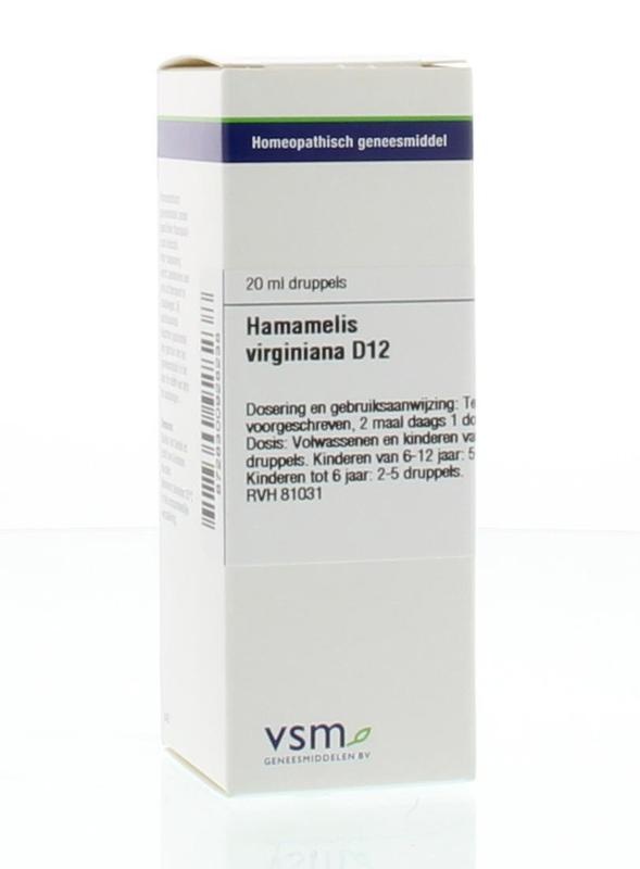 VSM VSM Hamamelis Virginiana D12 (20 ml)