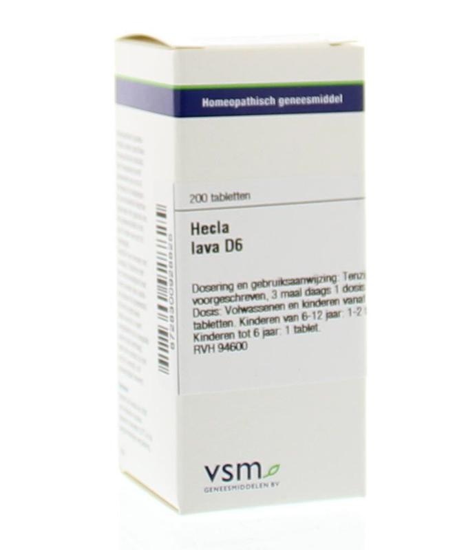 VSM VSM Hekla Lava D6 (200 Tabletten)