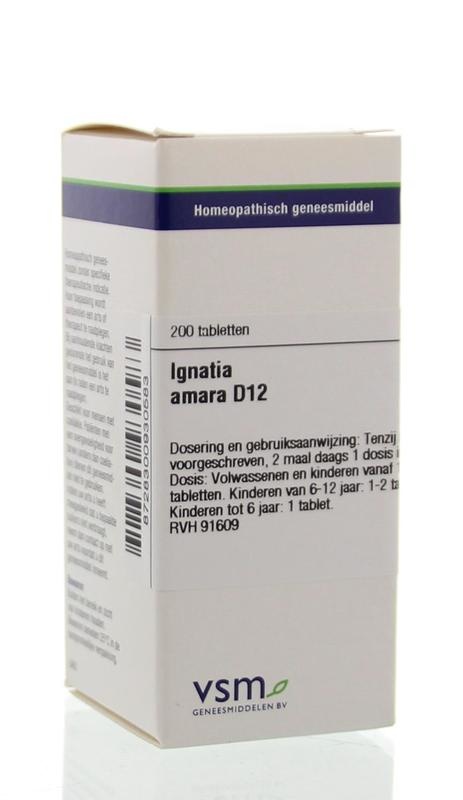 VSM VSM Ignatia amara D12 (200 Tabletten)