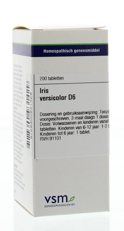 VSM VSM Iris versicolor D6 (200 Tab)