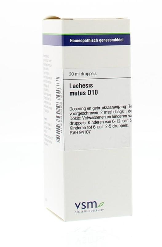 VSM VSM Lachesis mutus D10 (20 Ml)