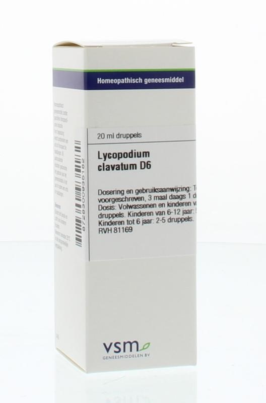 VSM VSM Lycopodium clavatum D6 (20 Ml)