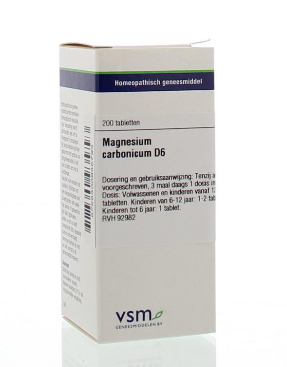 VSM VSM Magnesium Carbonicum D6 (200 Tab)