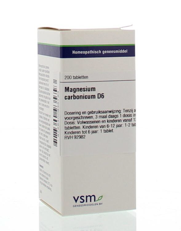 VSM VSM Magnesium Carbonicum D6 (200 Tabletten)