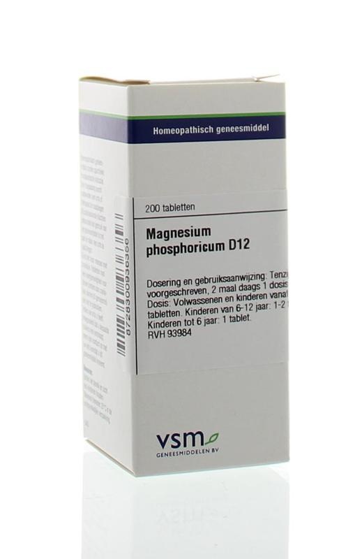 VSM VSM Magnesium Phosphoricum D12 (200 Tabletten)