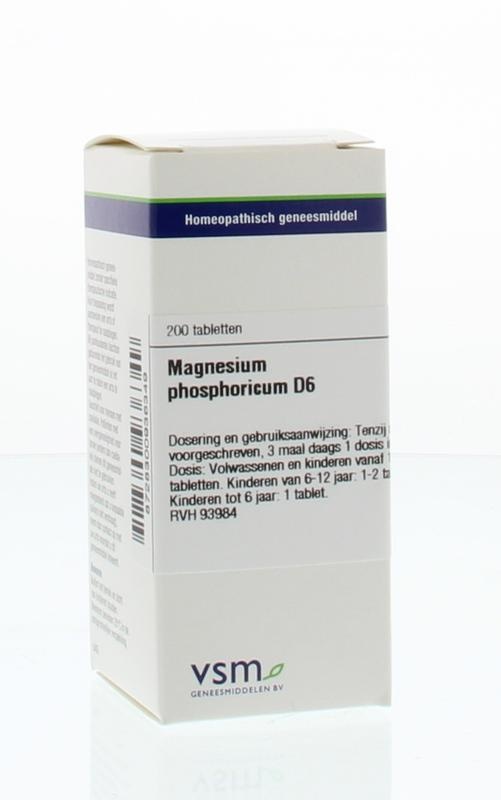 VSM VSM Magnesium Phosphoricum D6 (200 Tabletten)