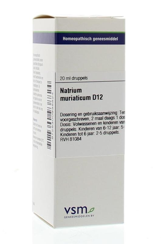 VSM VSM Natrium muriaticum D12 (20 Ml)